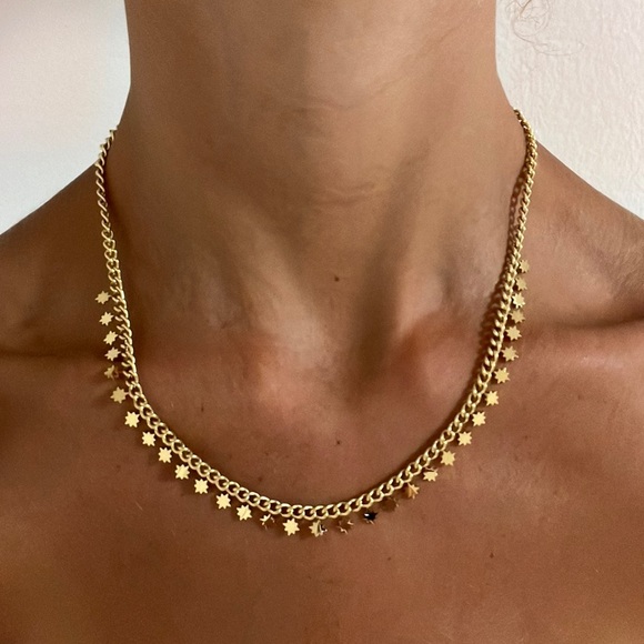 14 Gold plated necklace - Picture 2 of 6